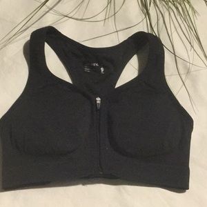 Jockey® Zip-Front High-Impact Seamless Sports Bra